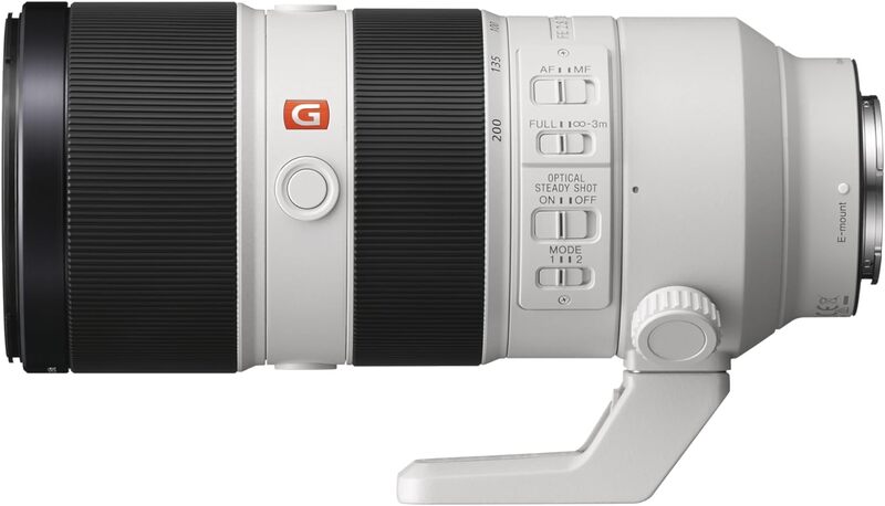 Sony FE 70-200 mm F2.8 GM, G Master Camera Lens, SEL70200GM, Off-White